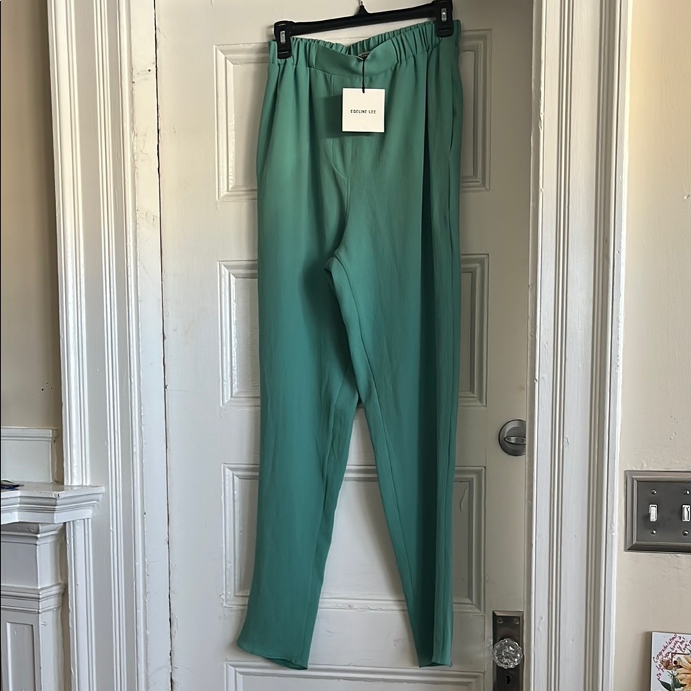 Green ladies Edel’Ine Lee Pants NWT